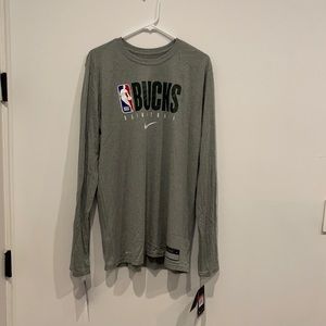 NBA Long sleeve shooting shirt